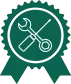 24/7 Maintenance Hotline Badge